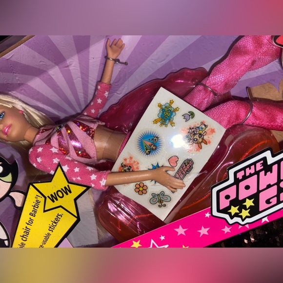 RARE The Powerpuff Girls Mattel Barbie Special Edition Collectible (2000) NWOT - Picture 3 of 6